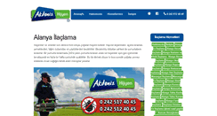 Desktop Screenshot of akdenizilaclama.com