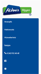 Mobile Screenshot of akdenizilaclama.com
