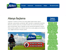 Tablet Screenshot of akdenizilaclama.com